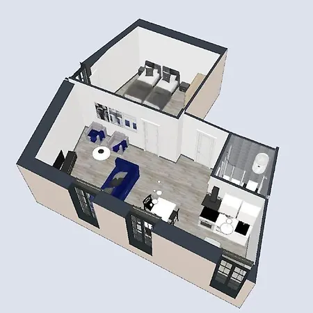 Lägenhet Serenite Au Centre N 6 *